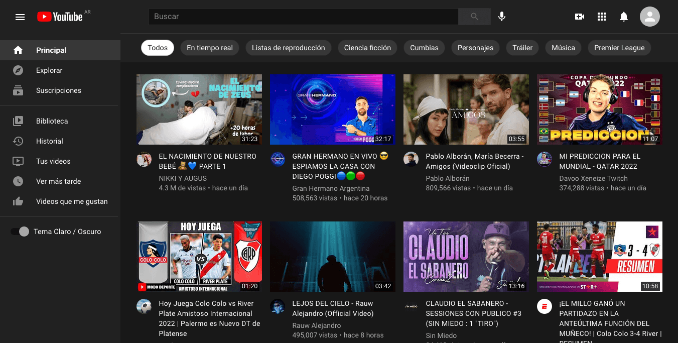 YouTube Clone